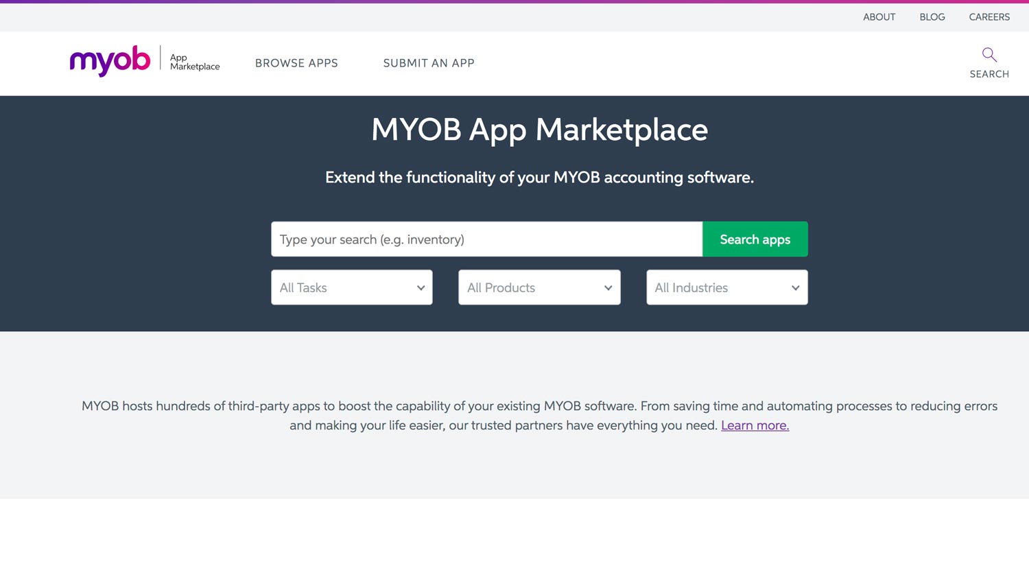 myob app marketplace
