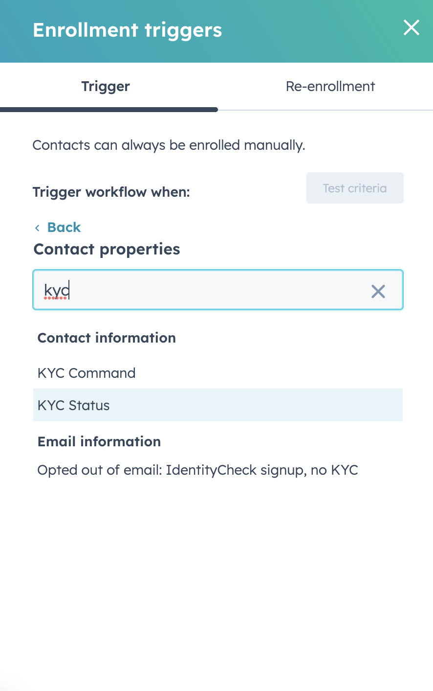 Automated KYC step 6 search KYC identity check